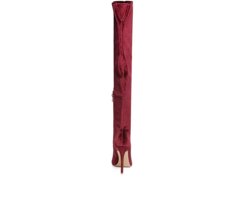 Dress>London Rag Women's Madman Knee High Stiletto Boots