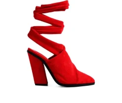 Clogs & Mules>London Rag Women's Mama Fav Block Heel Mules