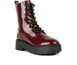 Lace Up>London Rag Women's Molsh Lace Up Booties
