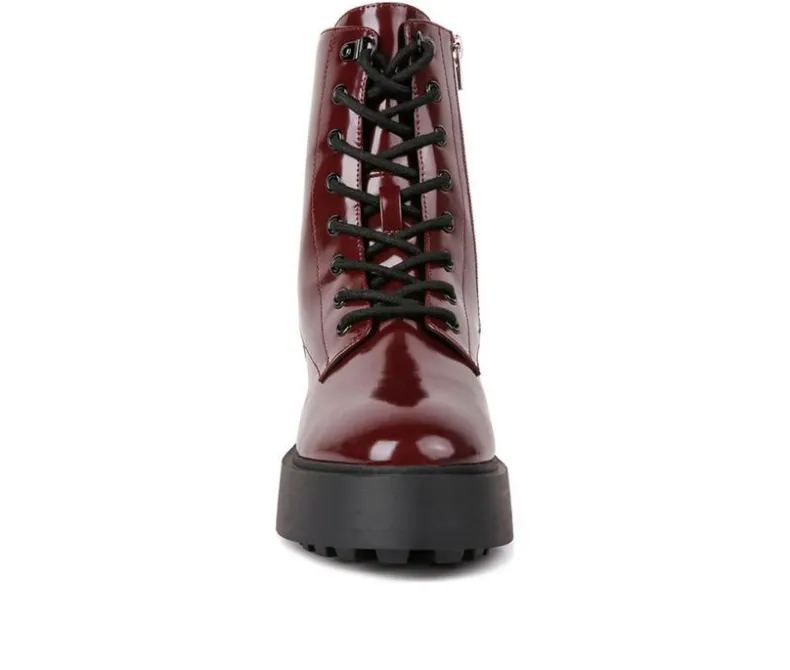 Lace Up>London Rag Women's Molsh Lace Up Booties