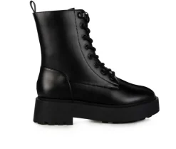 Lace Up>London Rag Women's Molsh Lace Up Booties