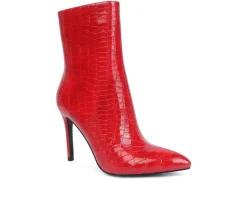 Dress>London Rag Women's Momoa Stiletto Booties