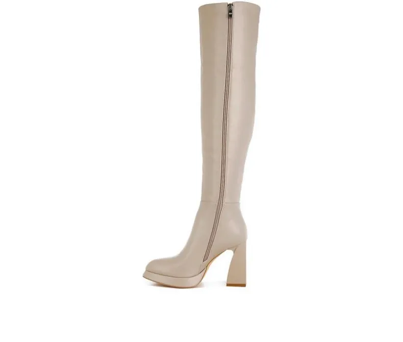 Tall>London Rag Women's Nenana Knee High Boots