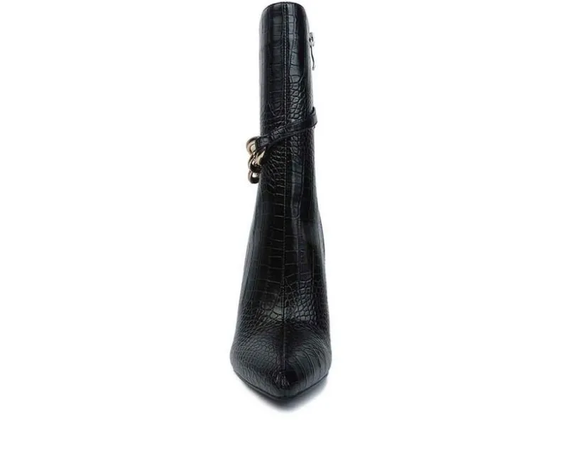Dress>London Rag Women's Nicole Stiletto Booties