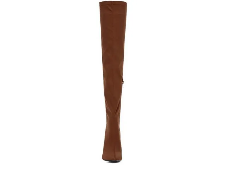 Dress>London Rag Women's No Calm Over The Knee Stiletto Boots