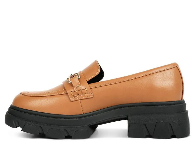 Loafers & Oxfords>London Rag Women's Oklyn Chunky Loafers