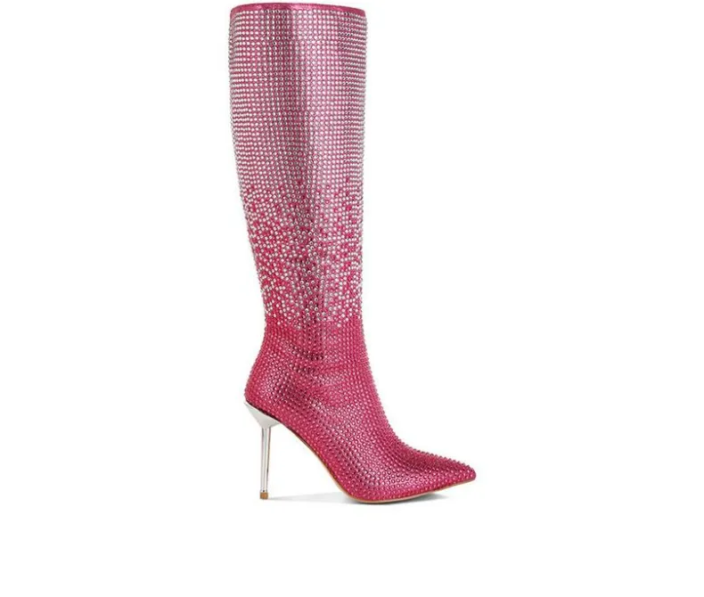Tall>London Rag Women's Orymple Knee High Boots