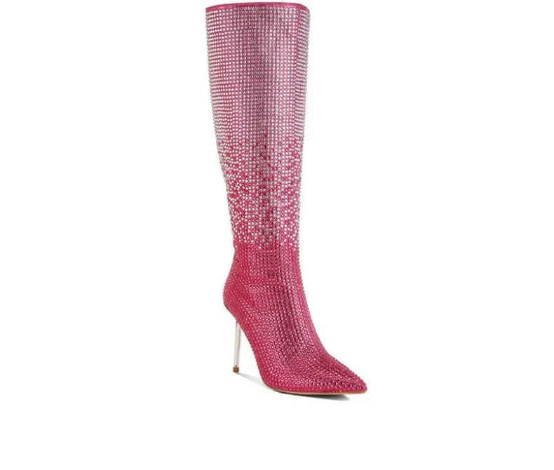 Tall>London Rag Women's Orymple Knee High Boots
