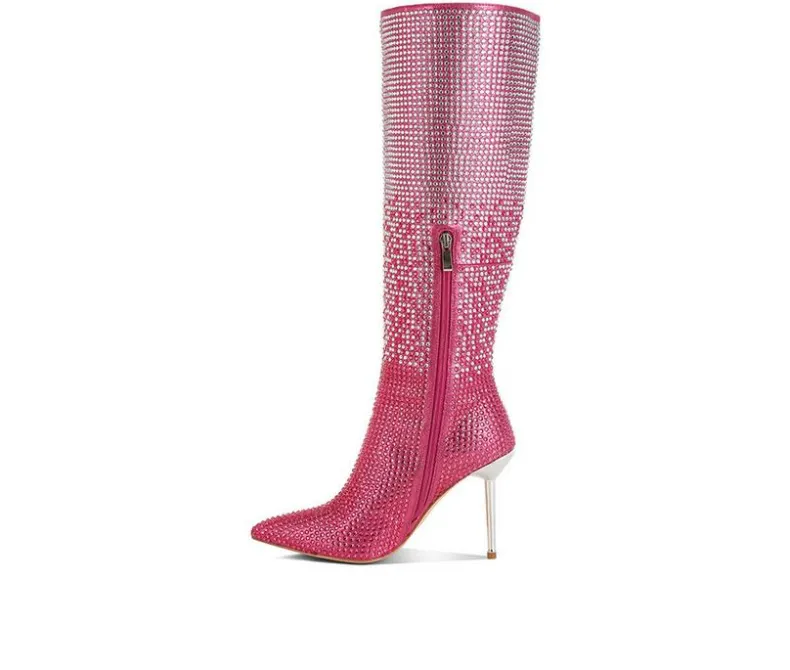 Tall>London Rag Women's Orymple Knee High Boots