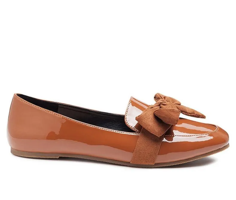 Loafers & Oxfords>London Rag Women's Pecan Pie Flats