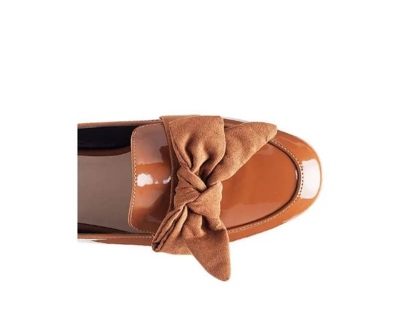 Loafers & Oxfords>London Rag Women's Pecan Pie Flats