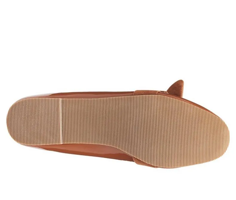 Loafers & Oxfords>London Rag Women's Pecan Pie Flats