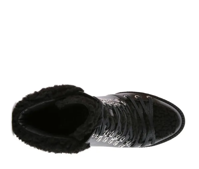 Lace Up|Dress>London Rag Women's Pines Lace Up Heeled Platform Boots