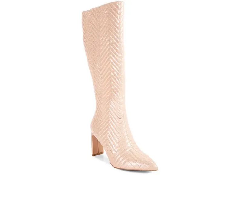 Tall|Dress>London Rag Women's Prinkles Knee High Heeled Boots