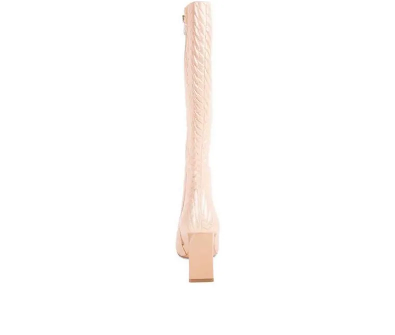Tall|Dress>London Rag Women's Prinkles Knee High Heeled Boots