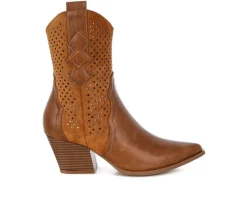 Cowboy & Western|Pumps & Heels>London Rag Women's Prosia Cowgirl Boots