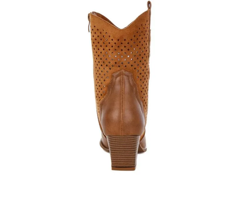 Cowboy & Western|Pumps & Heels>London Rag Women's Prosia Cowgirl Boots