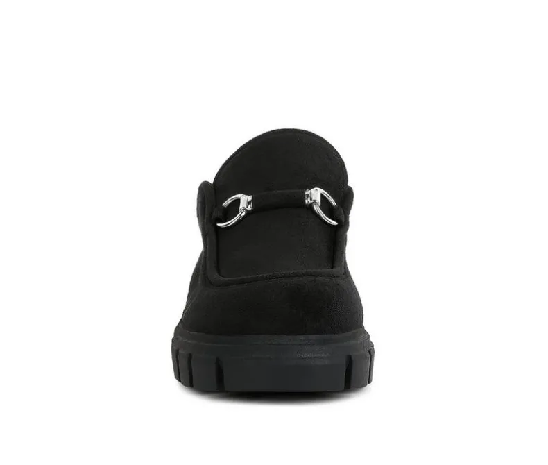 Clogs & Mules>London Rag Women's Prosper Chunky Heeled Mules