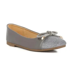 Flats>London Rag Women's Rhinestone Toe Cap Flats