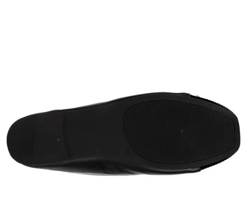 Flats>London Rag Women's Rhinestone Toe Cap Flats