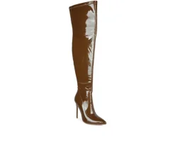 Dress>London Rag Women's Riggle Over The Knee Stiletto Boots