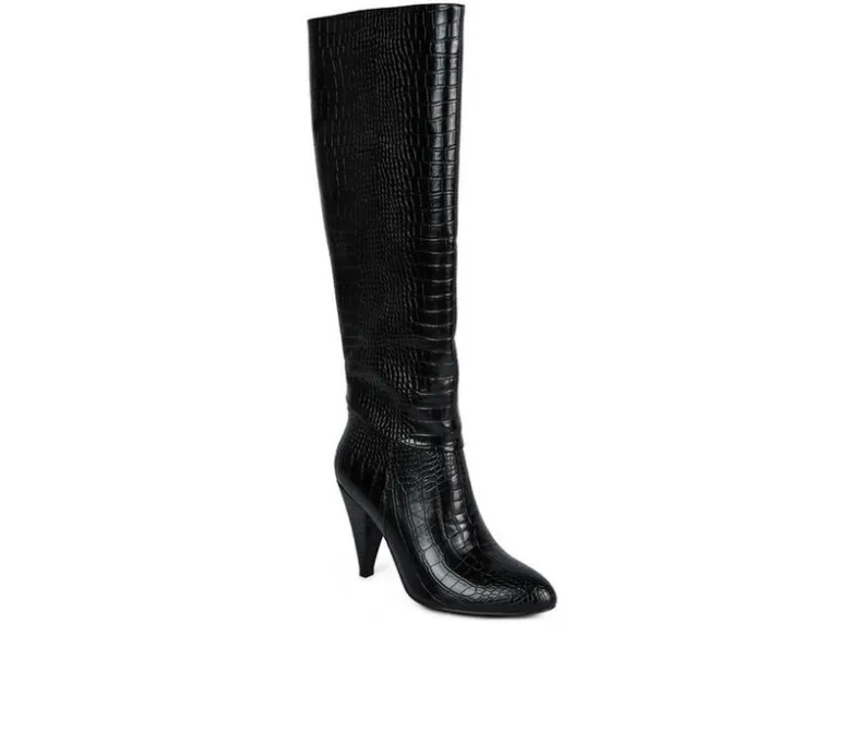 Tall|Dress>London Rag Women's Rum Rolls Knee High Boots