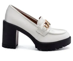 Pumps & Heels|Loafers & Oxfords>London Rag Women's Sachs Platform Heeled Loafers