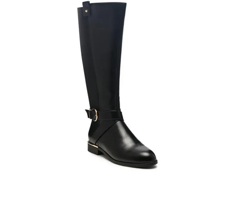 Tall>London Rag Women's Snowd Knee High Boots