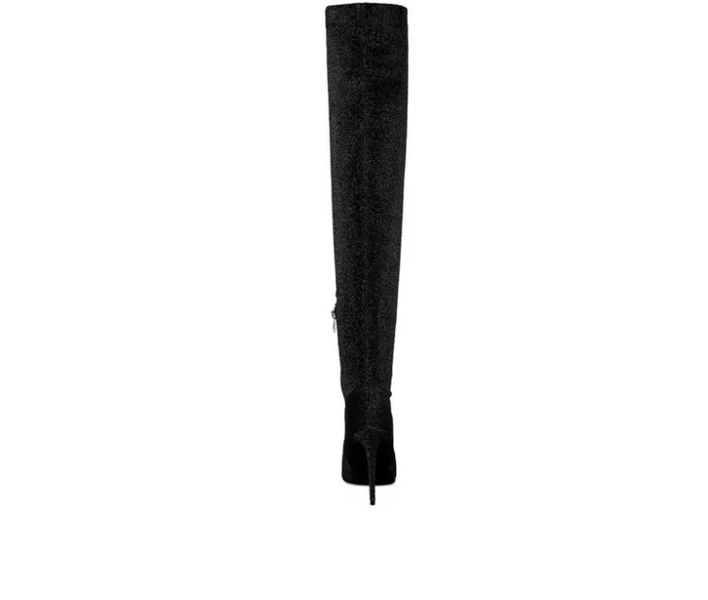 Dress>London Rag Women's Tigerlily Over The Knee Stiletto Boots