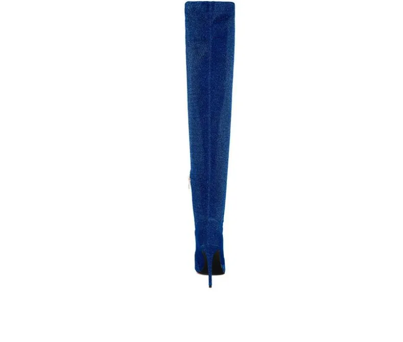 Dress>London Rag Women's Tigerlily Over The Knee Stiletto Boots