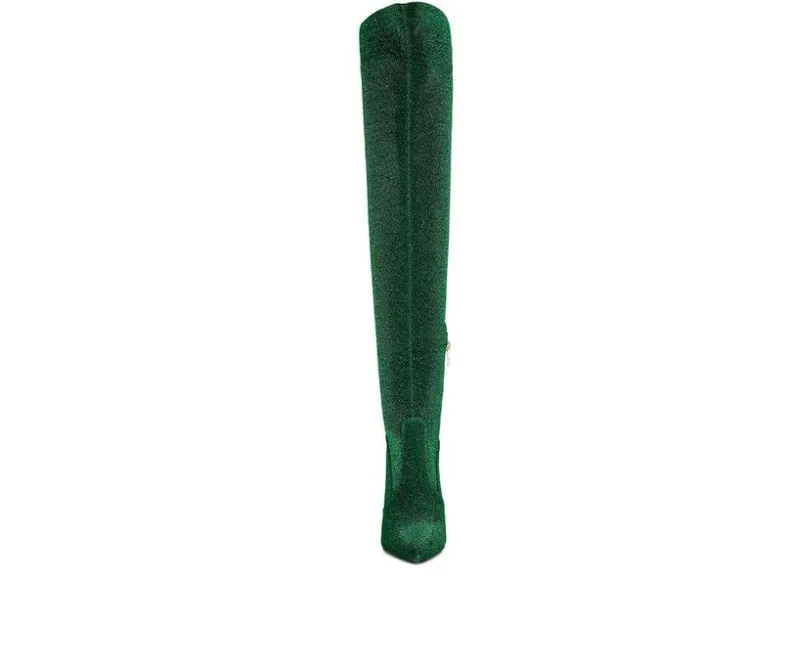 Dress>London Rag Women's Tigerlily Over The Knee Stiletto Boots