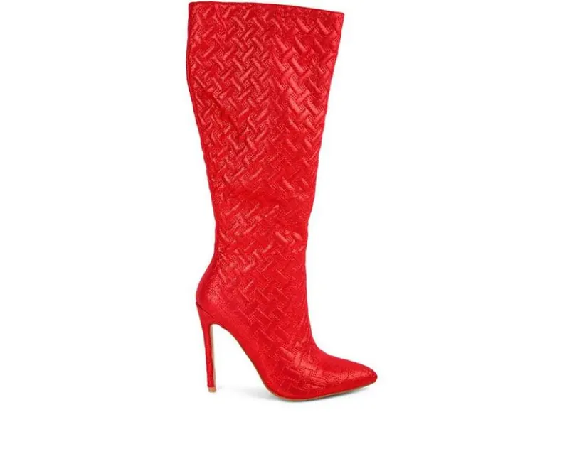 Tall|Dress>London Rag Women's Tinkles Knee High Stiletto Boots
