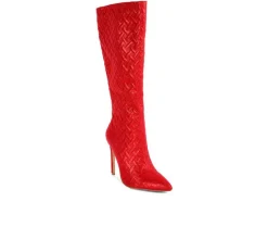 Tall|Dress>London Rag Women's Tinkles Knee High Stiletto Boots