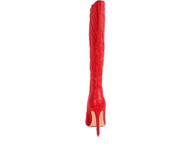 Tall|Dress>London Rag Women's Tinkles Knee High Stiletto Boots