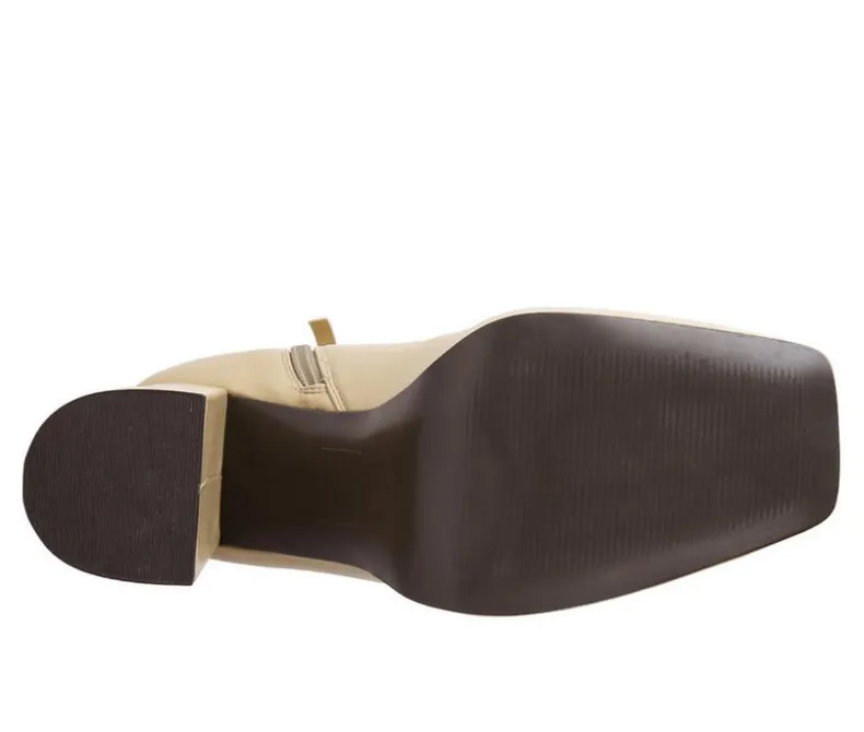 Dress>London Rag Women's Tintin Block Heel Booties