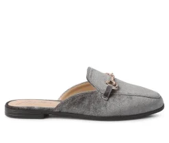 Clogs & Mules>London Rag Women's Velvet Mules
