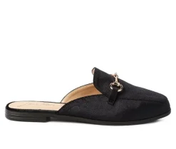 Clogs & Mules>London Rag Women's Velvet Mules