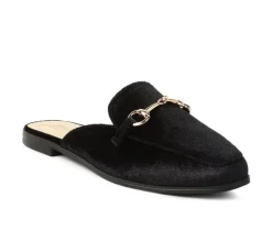 Clogs & Mules>London Rag Women's Velvet Mules