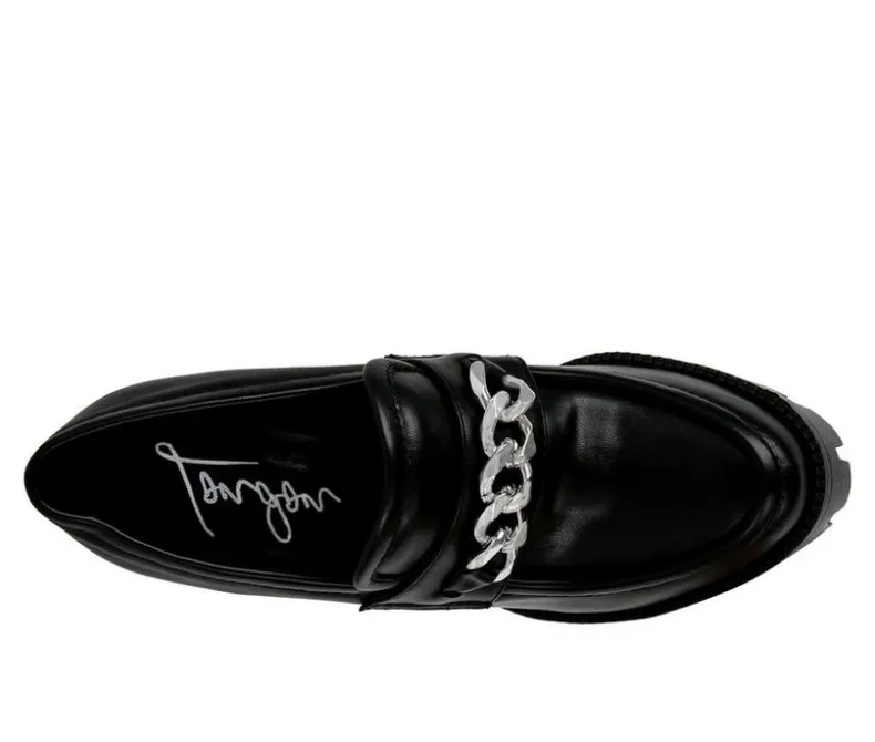 Pumps & Heels|Loafers & Oxfords>London Rag Women's Y2K High Platform Heeled Loafers