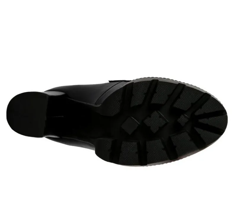 Pumps & Heels|Loafers & Oxfords>London Rag Women's Y2K High Platform Heeled Loafers