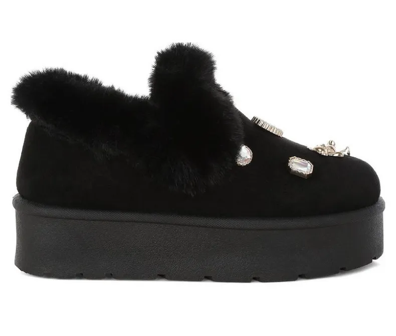 Boots & Booties>London Rag Women's Zeta Charm Winter Boot