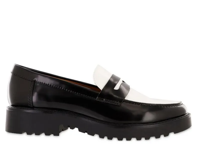 Loafers & Oxfords>Mia Amore Women's Hali Chunky Lugged Loafers