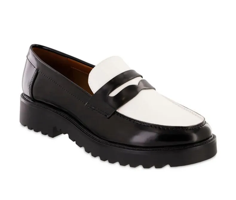Loafers & Oxfords>Mia Amore Women's Hali Chunky Lugged Loafers