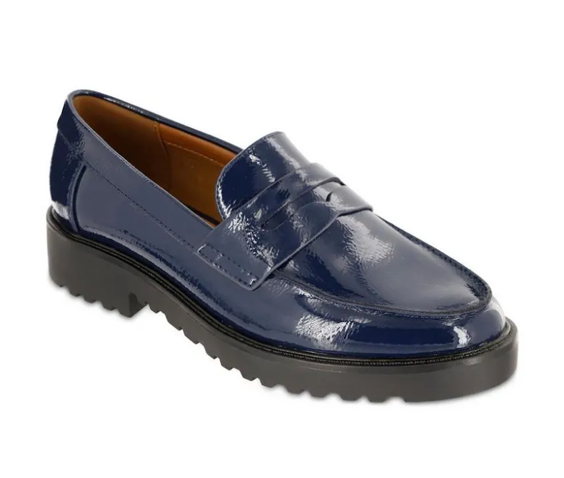 Loafers & Oxfords>Mia Amore Women's Hali Chunky Lugged Loafers