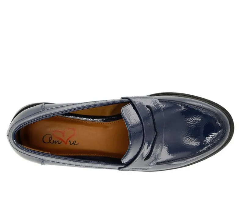 Loafers & Oxfords>Mia Amore Women's Hali Chunky Lugged Loafers