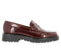 Loafers & Oxfords>Mia Amore Women's Hali Chunky Lugged Loafers
