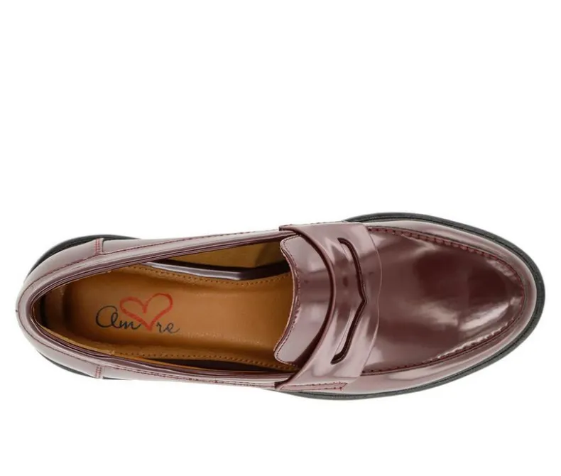 Loafers & Oxfords>Mia Amore Women's Hali Chunky Lugged Loafers