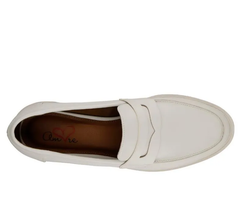 Loafers & Oxfords>Mia Amore Women's Hali Chunky Lugged Loafers