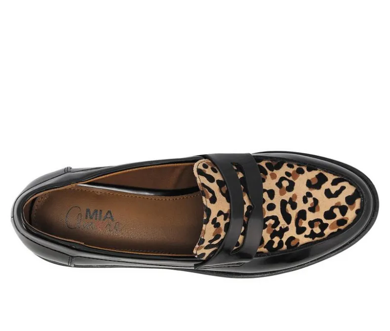 Loafers & Oxfords>Mia Amore Women's Hali Chunky Lugged Loafers