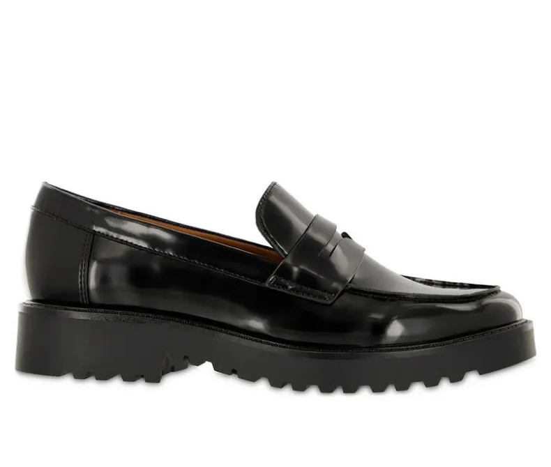 Loafers & Oxfords>Mia Amore Women's Hali Chunky Lugged Loafers